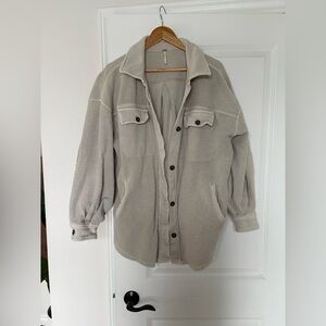 Free People Ruby Button Down Jacket